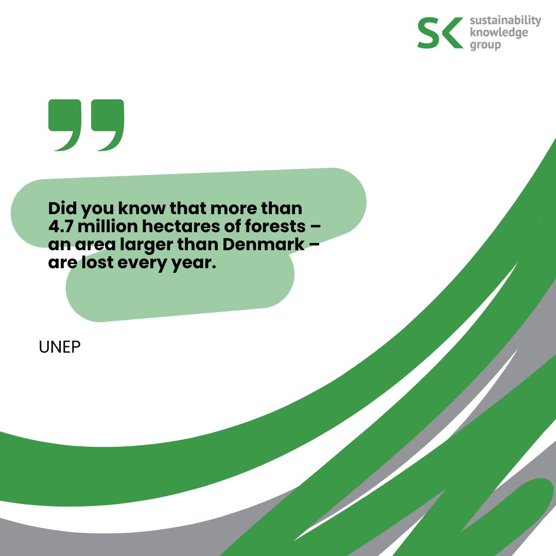 SKnowledgeGroup's tweet photo. Our planet is losing forests at a staggering pace, &amp; the impact reaches far beyond the trees themselves. Protecting our forests means protecting biodiversity, climate stability, &amp; the well-being of future generations.
#Sustainability
#ClimateAction
#Forests https://t.co/tJu0o7FB4g