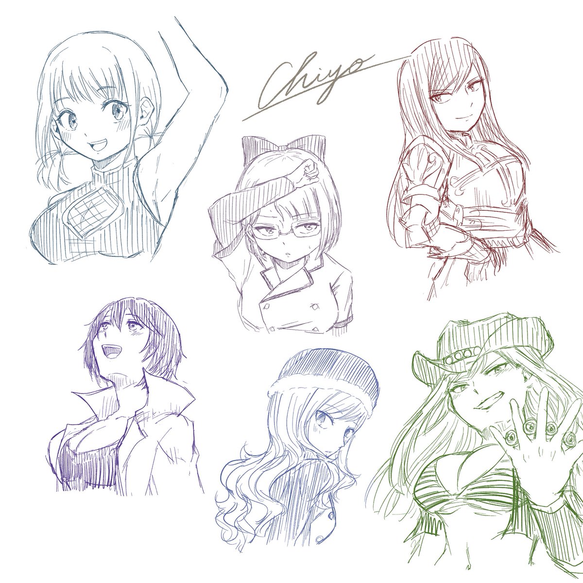 らくがき〜描けるキャラ増やしたい