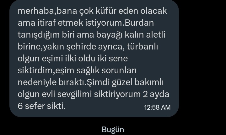 ITIRAFIN VARMI ?🔞 tweet media
