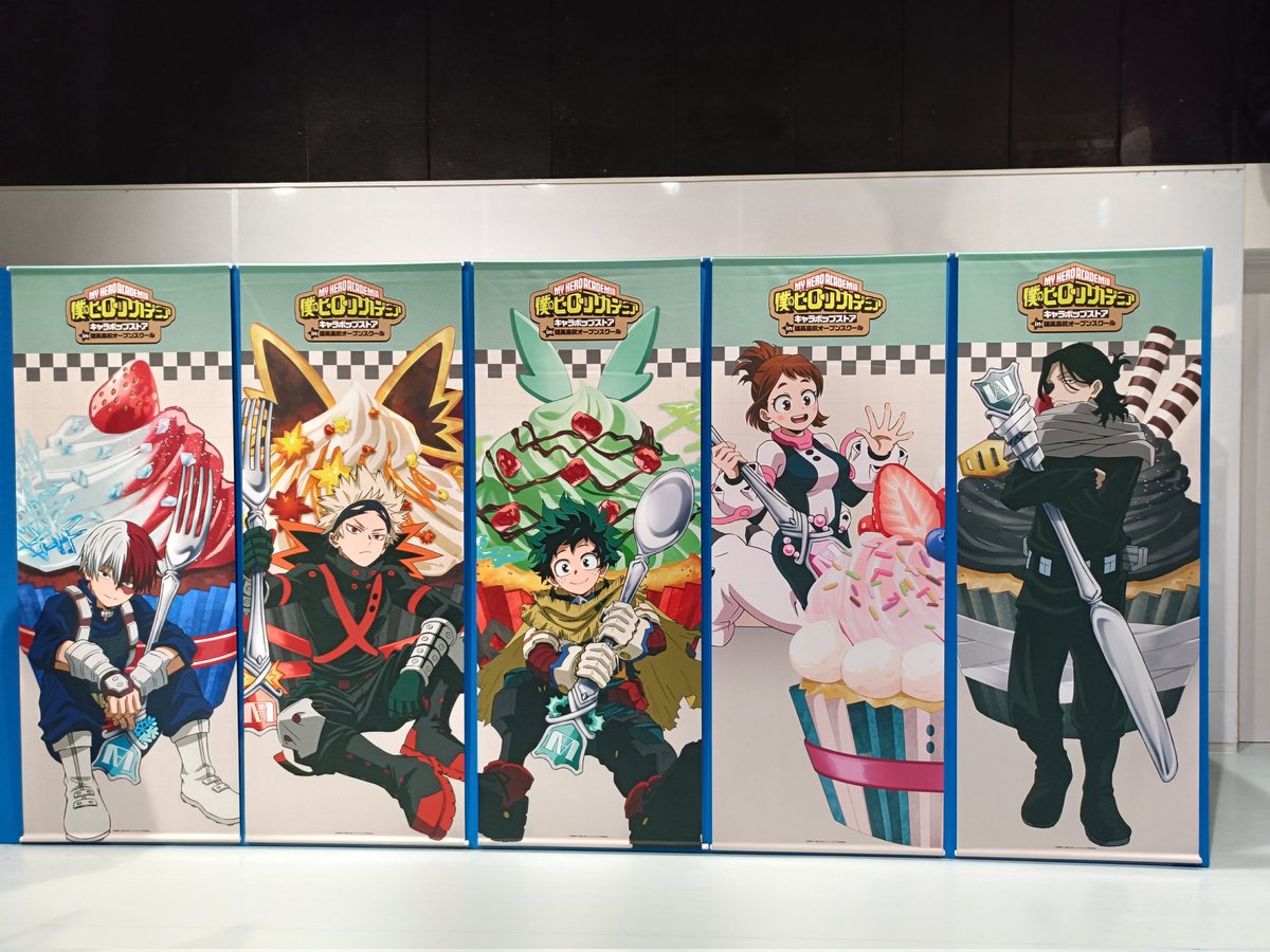 ヒロアカのオープンスクール行って来ました！ カップケーキのミニ