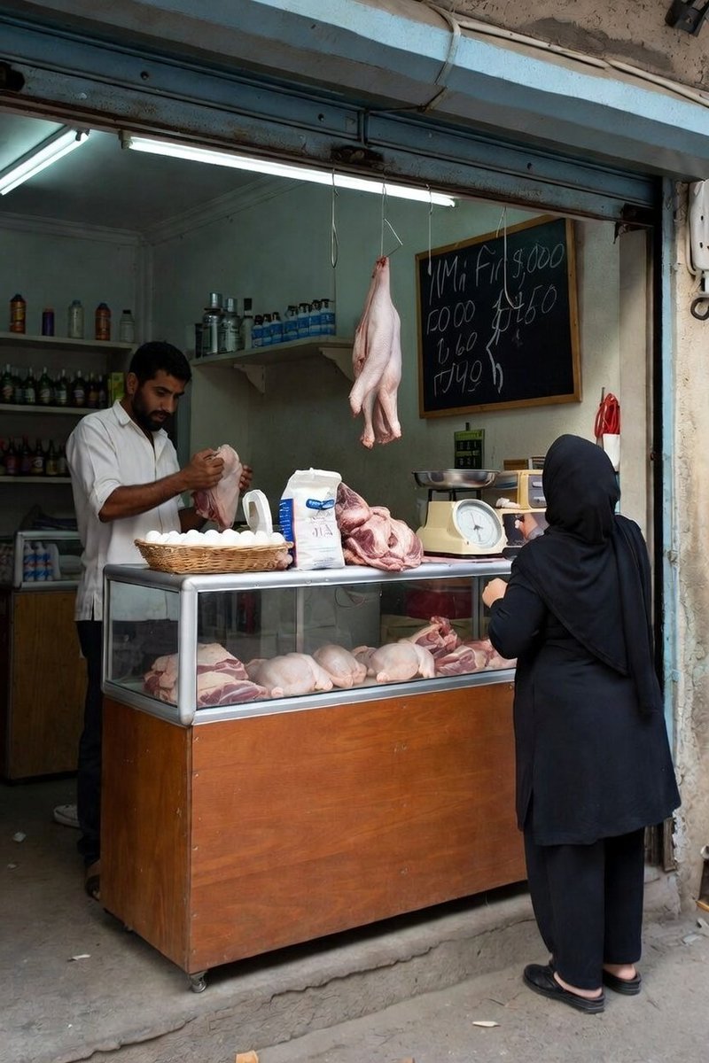 Soniatalhasiddz's tweet image. ایک عورت قصاب کی دکان بند ہونے سے کچھ ہی دیر پہلے اندر داخل ہوئی اور پوچھا: "کیا آپ کے پاس ابھی مرغی دستیاب ہے؟"
قصاب نے ڈیپ فریزر کھولا، اس میں موجود آخری مرغی نکالی اور ترازو پر رکھ دی۔ وزن کیا تو وہ ڈیڑھ کلو نکلی۔ عورت نے مرغی کو غور سے دیکھا اور پھر سوال کیا: "کیا اس سے ذرا…