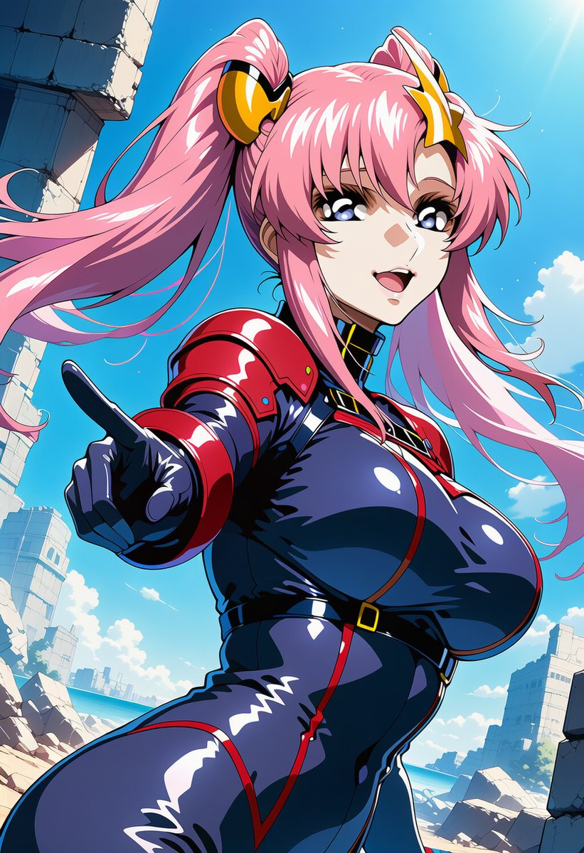 ツインテールの日 キャンベル司令（レイラコス） SFW Illustration