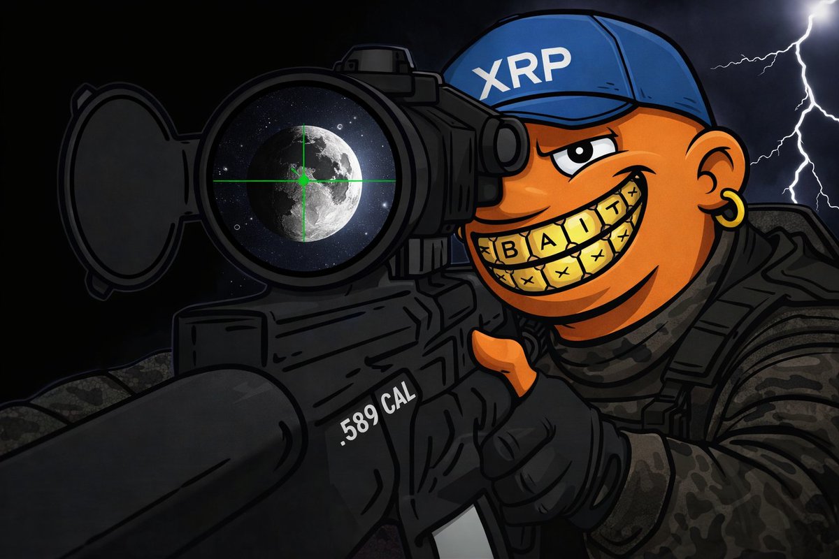 Positioning over panic.
Precision over noise.
BAIT builds on XRP Ledger. 🎯💧
Positioning + Precision = inevitable. 
Stay Baited on $XRP &amp; $BAIT

#BAIT #XRP #XRPL