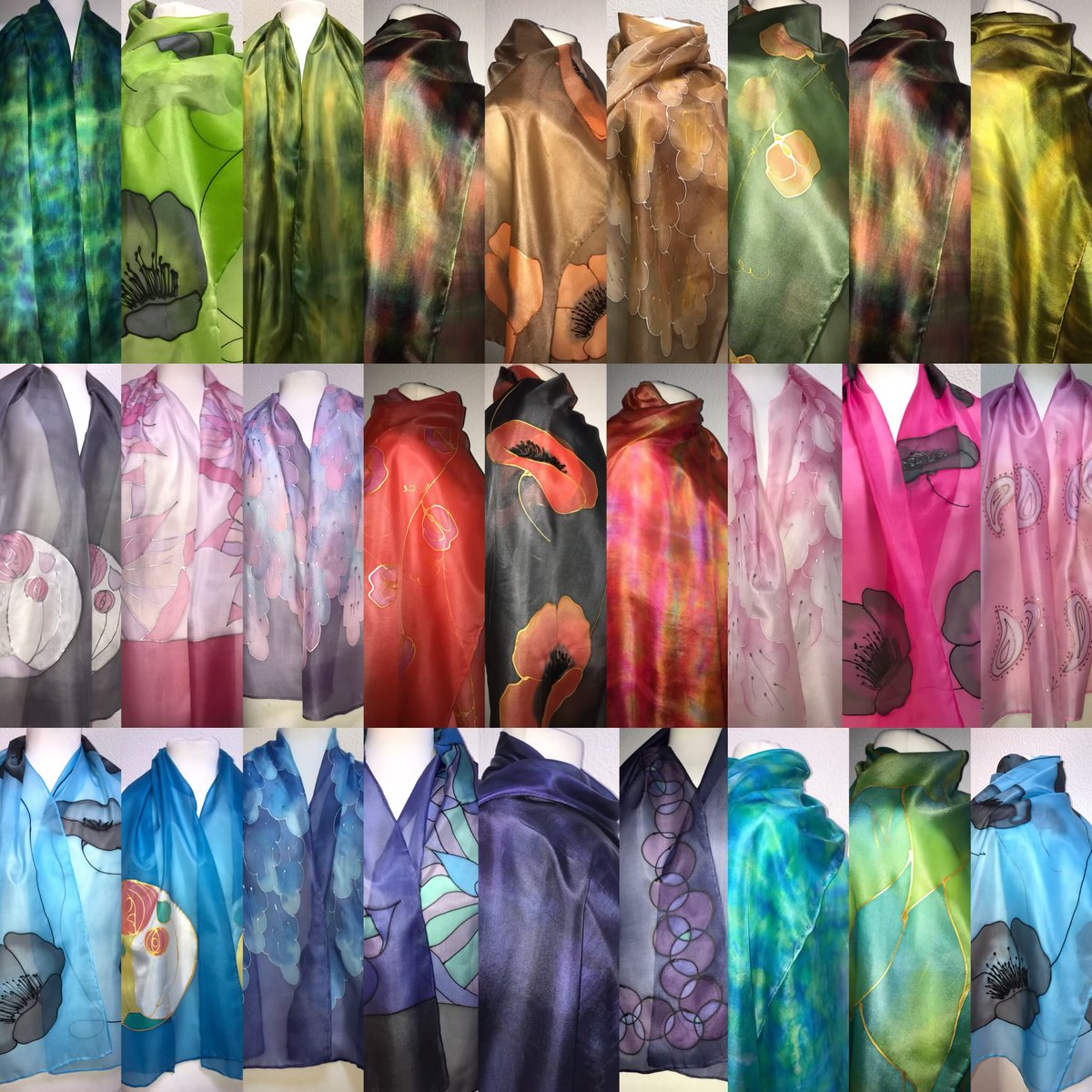 ❤️To celebrate Valentine’s Day we are sharing the love by taking action &amp; offering 14% discount on any scarf purchase at designersilkartist.com until 14th February 2026 using the special code LOVE14 ❤️