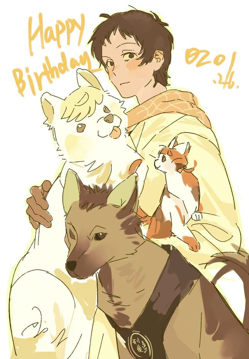 lngw26173813's tweet image. 🥭🐱🐶🐶✨
#足立透誕生祭2026
