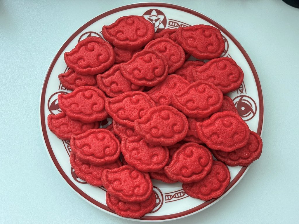 트친한정 #RT 이벤트 추첨 5분께 수제 나루토마키+아카츠키 쿠키를 드립니다!

아무래도 식품이기때문에 트친한정으로만 진행합니다!

배송비 부담이 가능하신 분만 참여부탁드립니다!
(배송이빠른 CU 끼택으로 보낼예정)

당발 2.4수요일 
이 글을 RT 해주시면 참여완료입니다❤️🖤