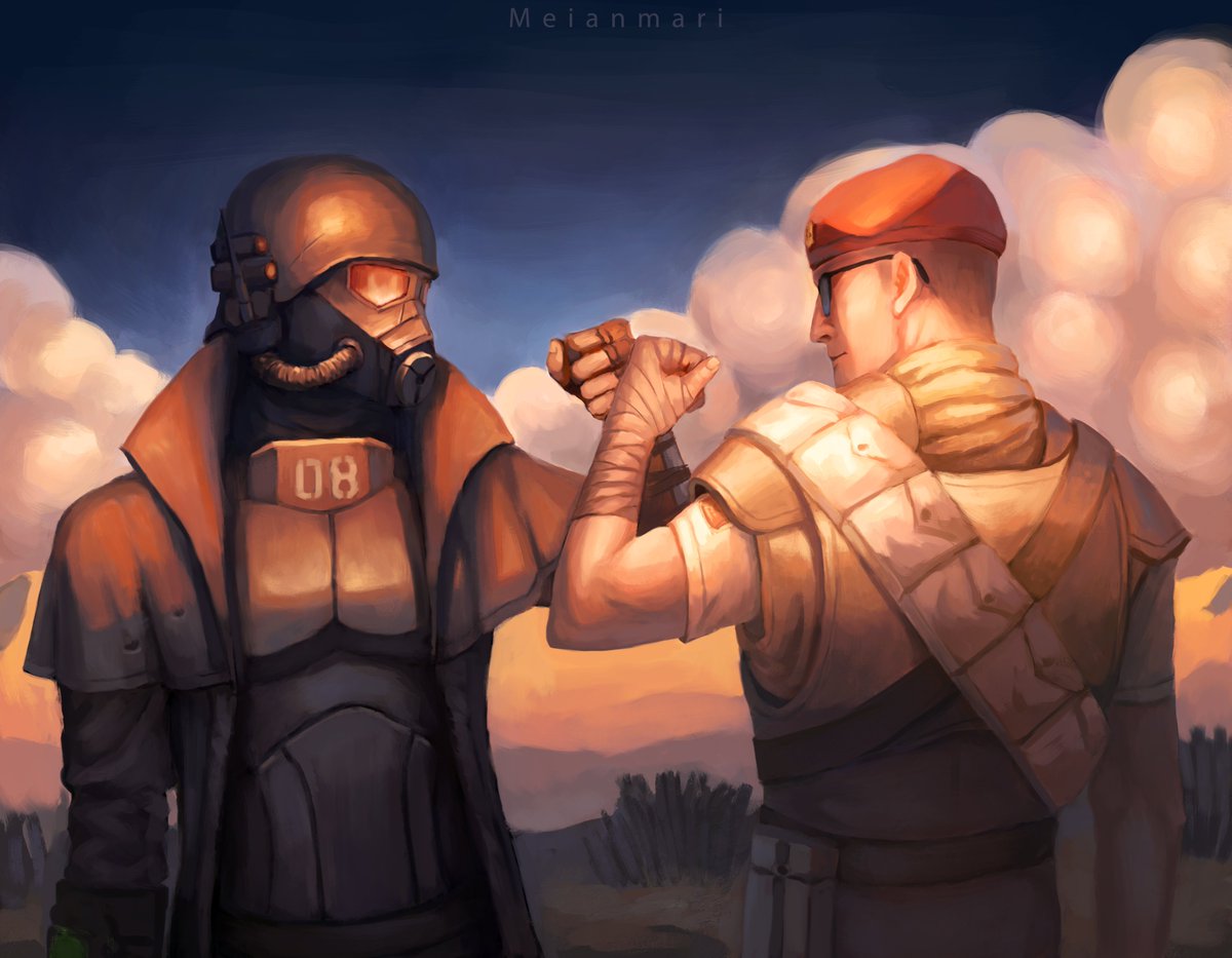Meianmari's tweet photo. Couple of problem solvers

#Fallout  #falloutne https://t.co/4IjF66RqQj