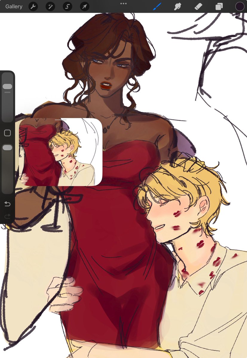 i just be drawing whatever tickles my fancy brahh #hyuluka