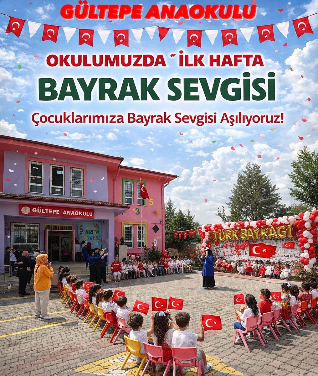 ilk Dersimiz: Bayrak Sevgisi 
Yarıyıl tatilinin ardindan ikinci dönem, okulumuzda anlamlı ve güçlü bir başlangıçla başlıyoruz #BayraklaBaslayanOkul #bayrak <a href="/BatmanilMEM/">Batman İl Millî Eğitim Müdürlüğü</a>