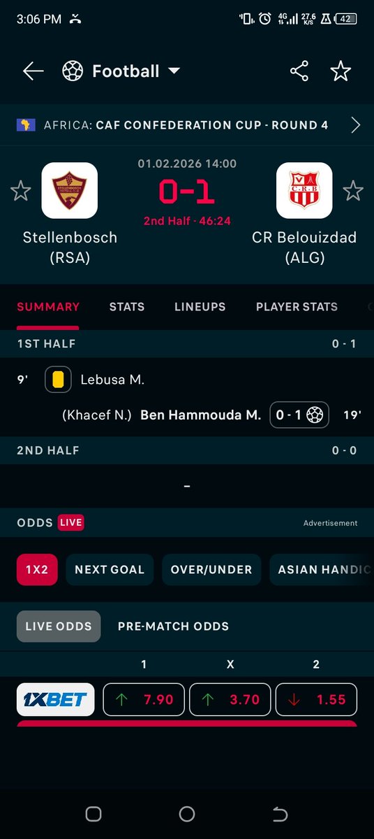 TLphenomenon's tweet photo. @Bet9jaOfficial @Bet9jaFndation There is a problem, Y u guys are like dis. We know u do business buh at least our game shld be proper as we pick them.
I played HT under 1.5 goals n dey play 0:1, hw come ticket lost. https://t.co/Z29y0ZyGKk