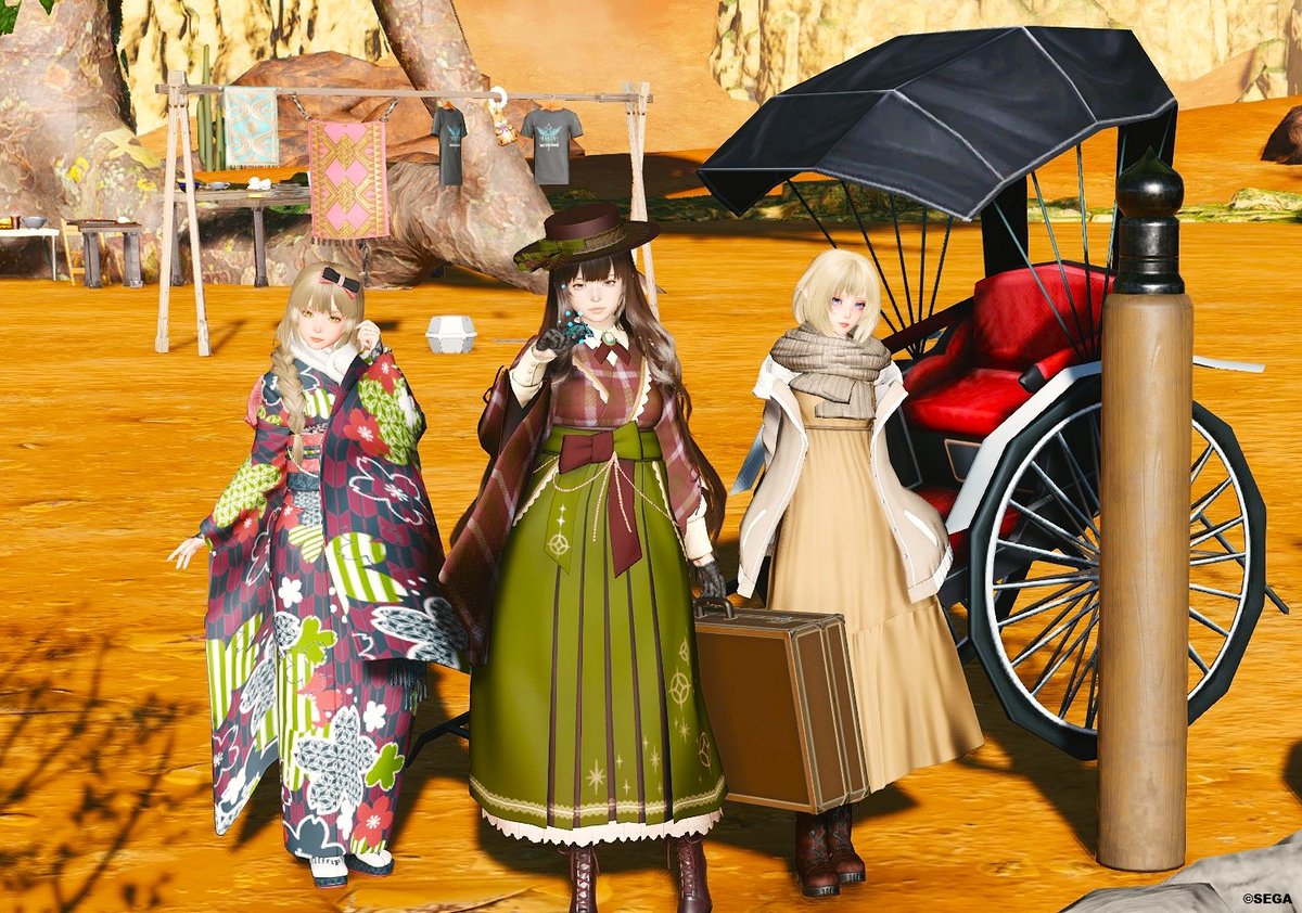 ロディアさんのクリスペにふらっと立ち寄ってみたら前に来た時とはデコイが変わってた！
#PSO2NGS_SS
#クリエイティブスペース