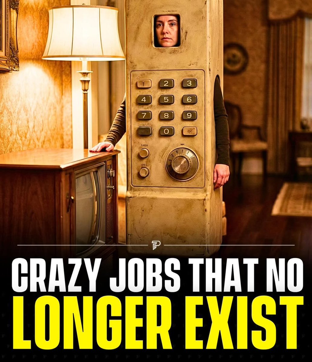 Manifest_Lord's tweet image. You won't believe that these jobs existed in the world at some point.

(No. 4 will shock you) 🧵 

-Thread-