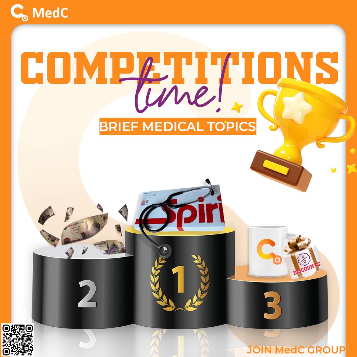MedCi_'s tweet photo. جاهز تتحدى نفسك وتكسب؟ 📷

📷 MedC بتعلن عن مسابقة تلخيص اي محتوى طبي
مطلوب منك تلخّص موضوع / علاج / طريقة تشخيص

📷مسابقتنا هتبدأ من النهاردة ولمدة اسبوعين بس📷

��� اعمل التلخيص بتاعك
📷 نزّله على جروب MedC على فيسبوك
📷ودة لينك الجروب
https://t.co/ogZ40KwLq2

#Medc https://t.co/zG5NXCRURD