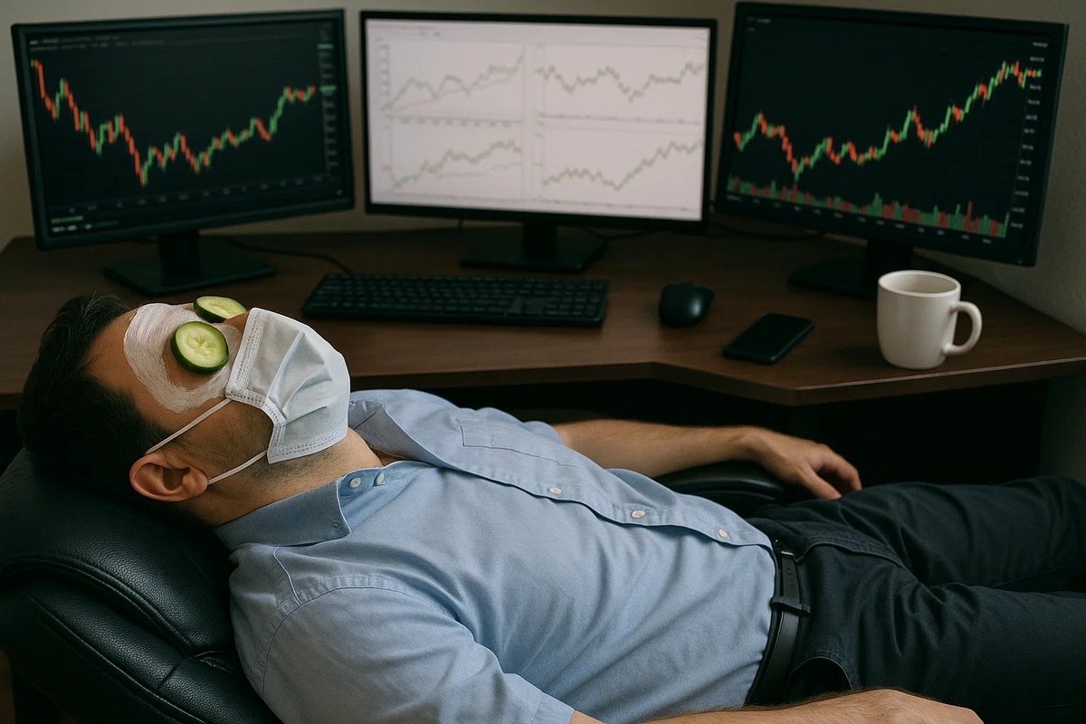 FinancesSimples's tweet image. Comment battre 95% des traders professionnels en y passant 5 minutes par mois ? 📉

Ce n'est pas une arnaque, c'est statistique. Les banquiers détestent cette stratégie car elle ne leur rapporte zéro frais de gestion.

Voici le guide ultime du "Lazy Portfolio" (et comment…