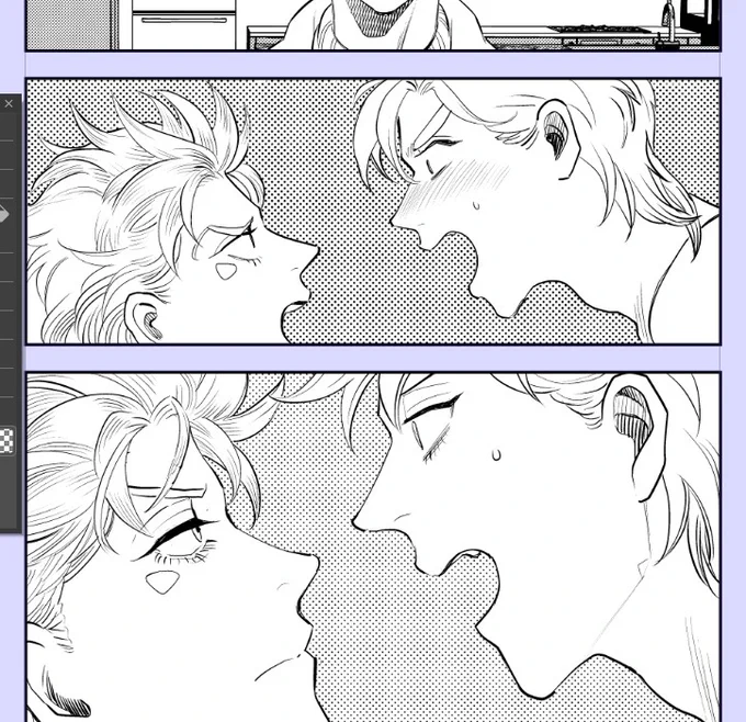 今日の進捗です(*'▽`*)💦💦焦り焦りしながら描いてます 