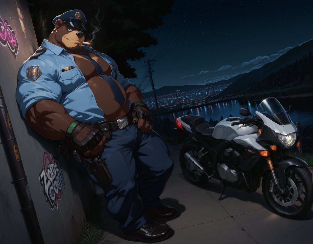 A Bear Cop tweet media