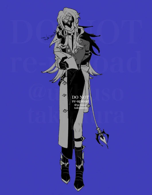 前に描いた博士の女体化絵