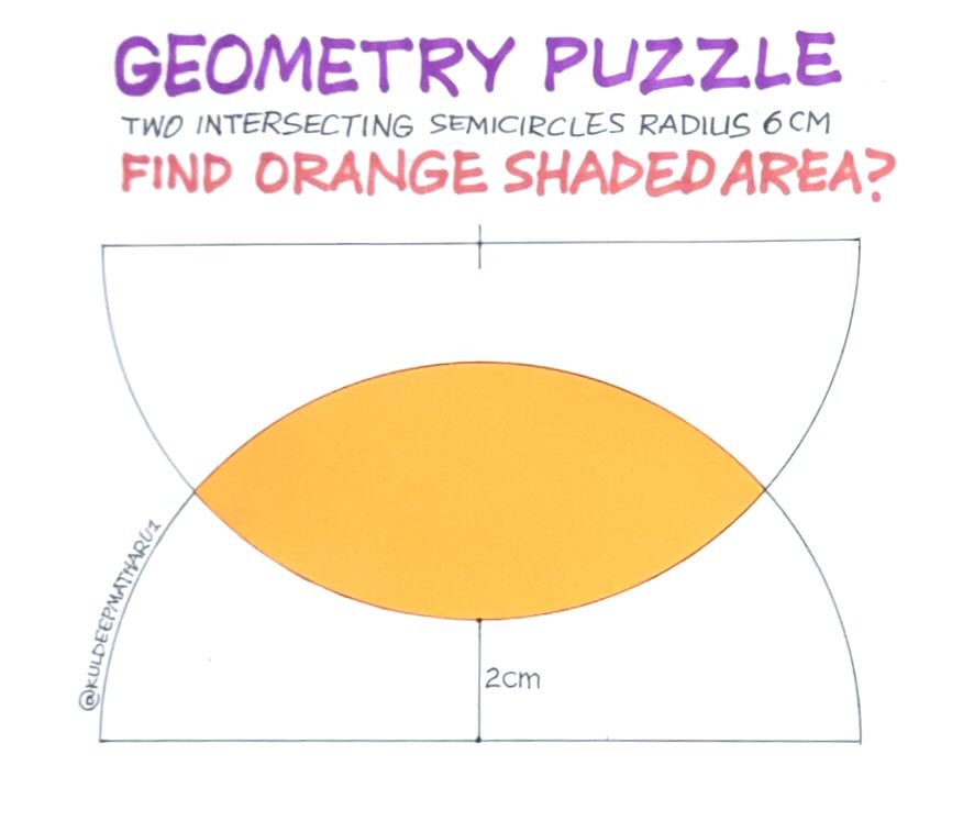 KuldeepMatharu1's tweet photo. #geometry #puzzle https://t.co/dEuLuiIgru