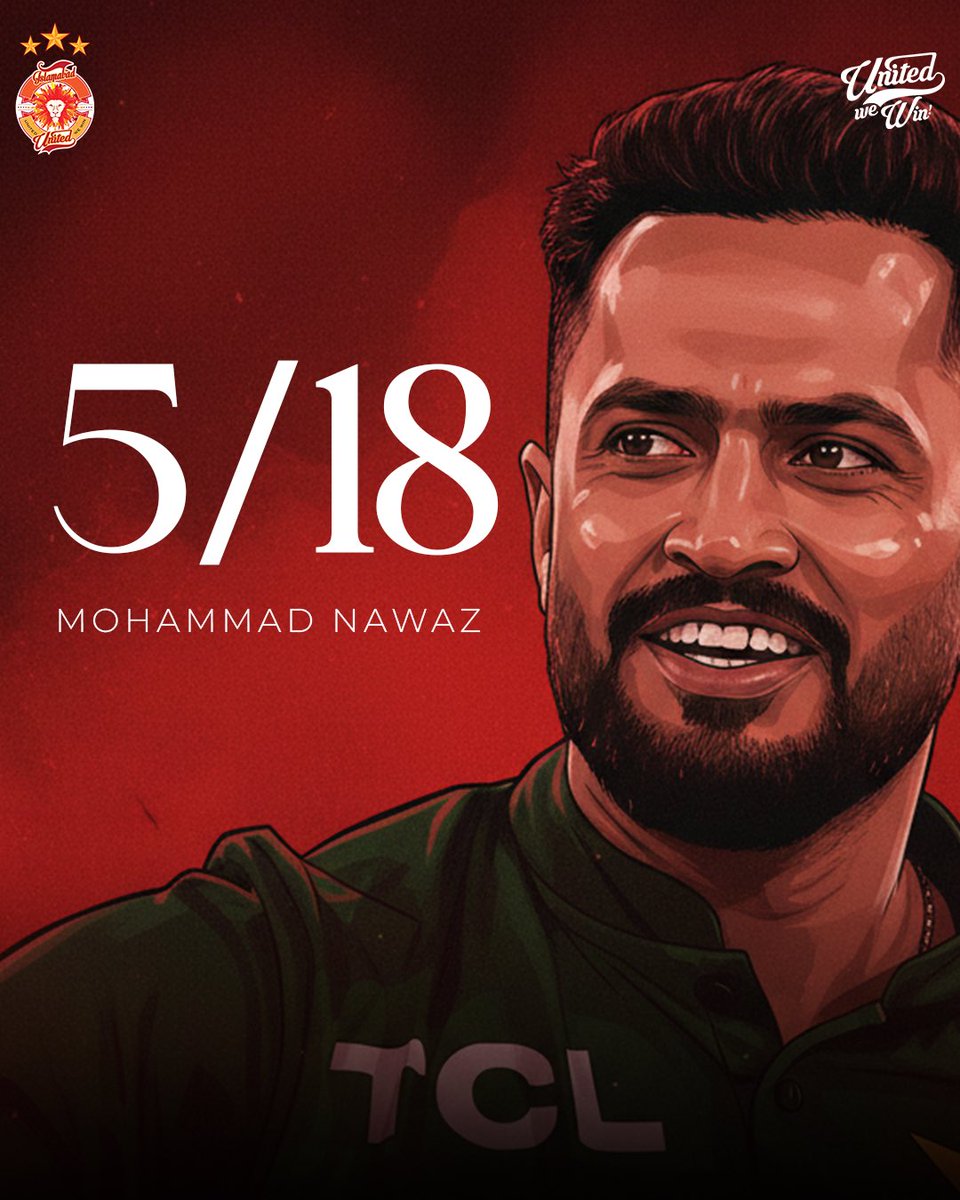 IsbUnited's tweet image. Chief Shb turned it on 🔥

What a masterclass with the ball from Mohammad Nawaz!

5/18 and total control. 🫡

#PAKvAUS #UnitedForPakistan #UnitedWeWin