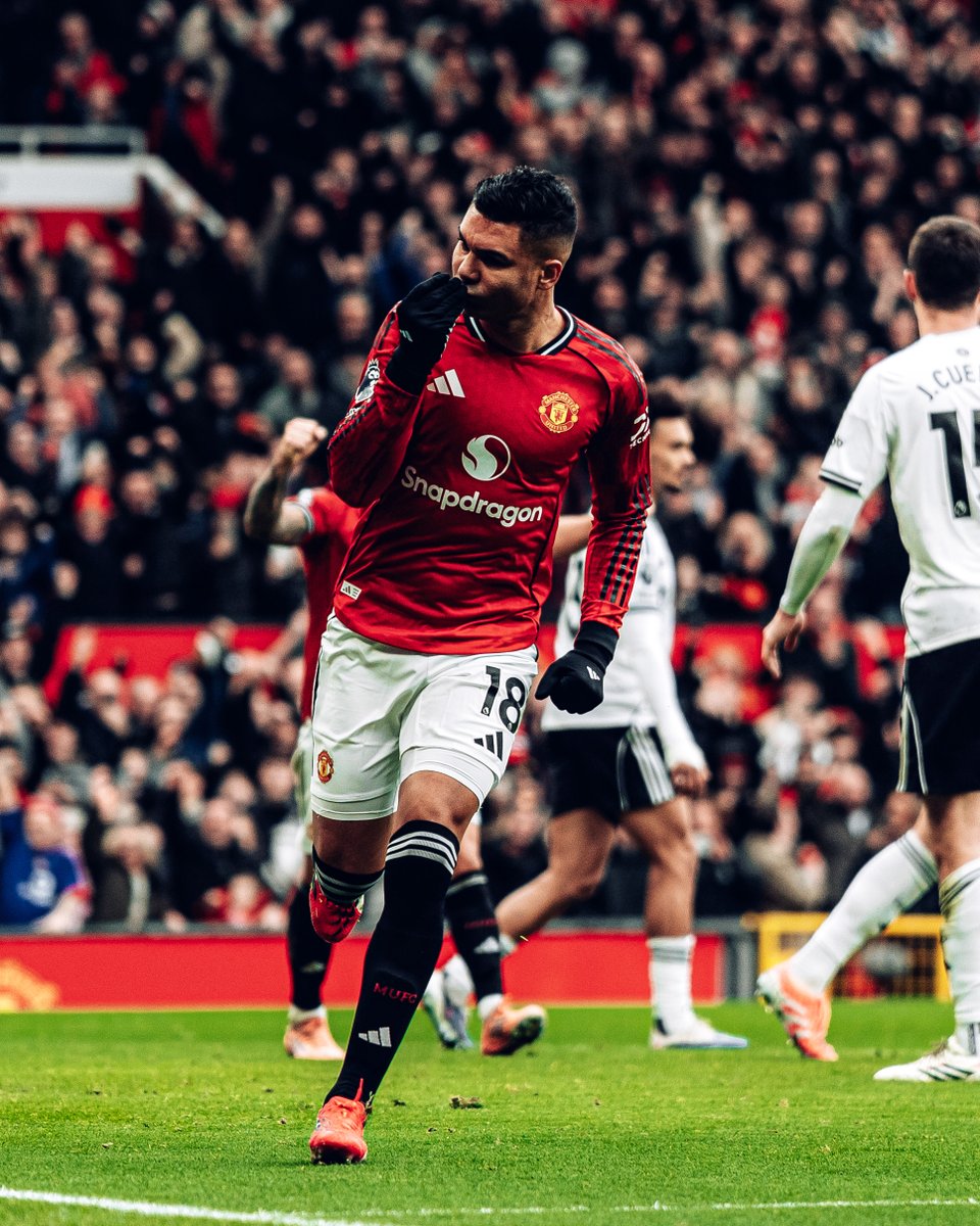 Defensive midfielder Casemiro has registered 35 goal contributions since joining Man United 🔥