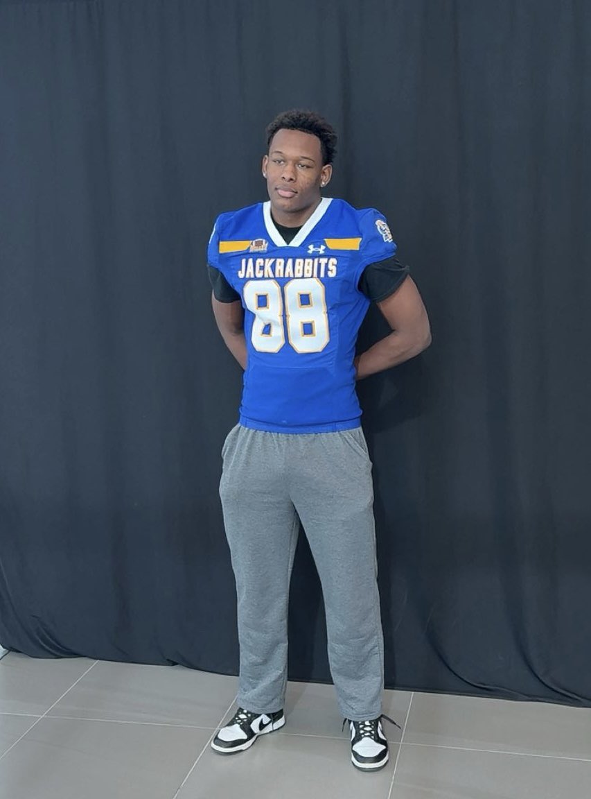 A fter an amazing junior day yesterday I’m happy to receive my second D1 offer to <a href="/GoJacksFB/">SDSU Football</a> It was a honor meeting the coaches <a href="/CoachDtjackson/">Dan Jackson</a> and touring your facilities. Big S/O to my coaches and teammates <a href="/SBLWarriorFB/">SBL Football</a>