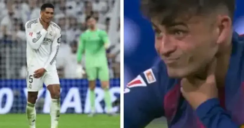 Jude Bellingham mocking Pedri’s injury from two months ago.

Karma is a b!tch.