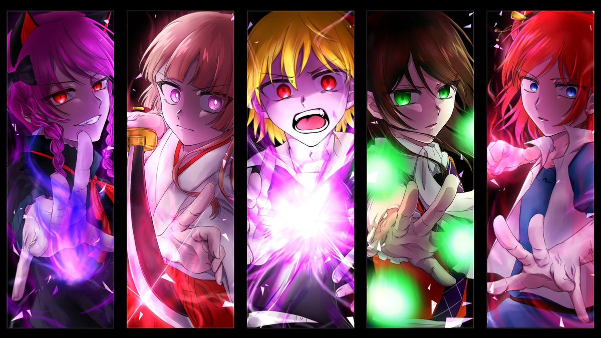 okakaesiminarai's tweet photo. #IQ2キラスト 
「スペルカード発動＿＿＿＿…」 https://t.co/RHvndkcmxg