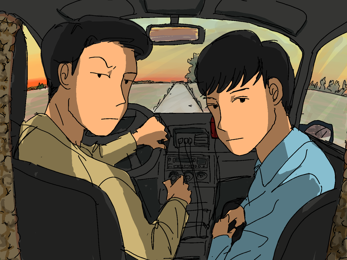 자료참고해서 오랜만에 동태 투샷 그림..