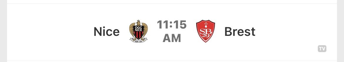 Interesting game in France today…..