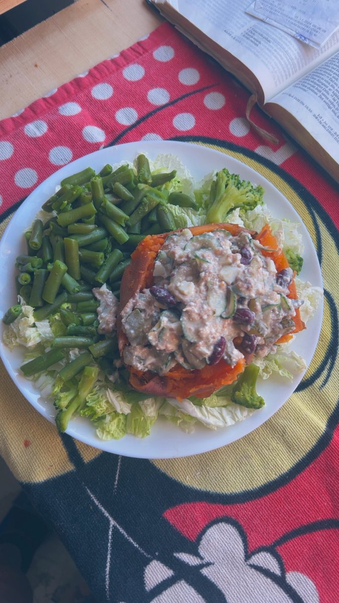 vodkaspriter's tweet photo. only finished half of this (like 330 cals)
chinese cabbage, green beans, broccoli, sweet potato, tuna, tvorog, greek yogurt, cucumber, pickle, red kidney beans, boiled egg
#edtwt #volumeeating #mealspo #foodspo #anatwt #miatwt #ednos #ricecaketwt https://t.co/HfyI6DhLfk