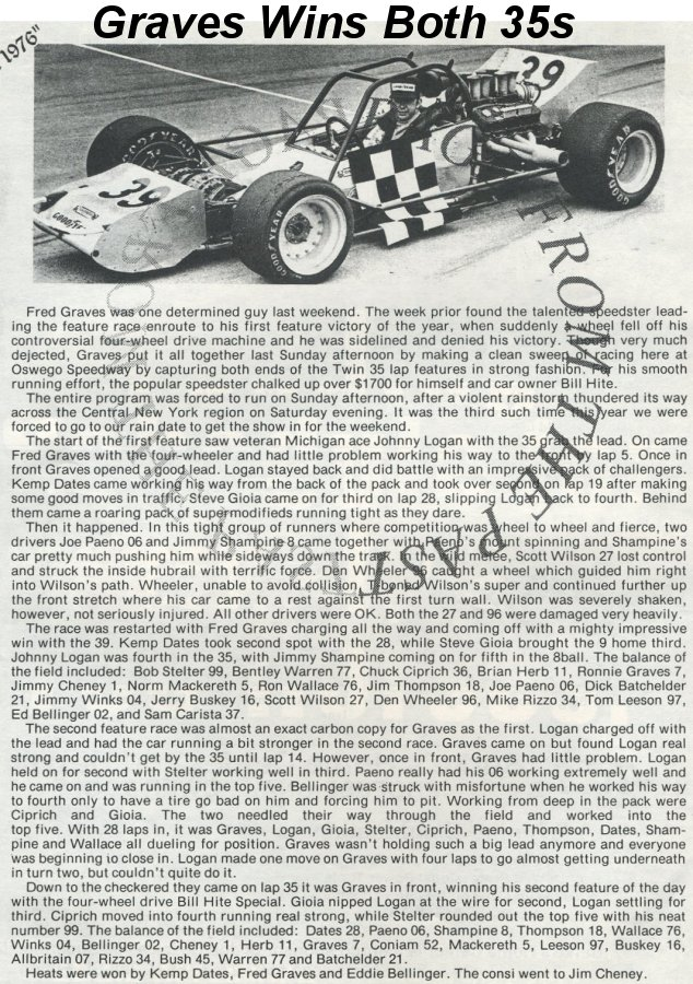 DaveTaylor96268's tweet image. 1976 Fred Graves