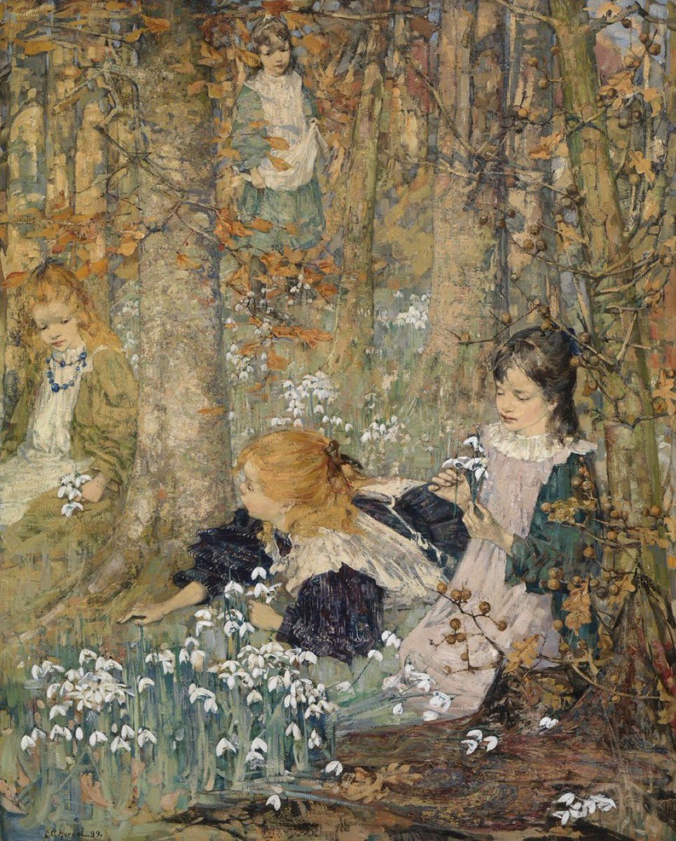 The Coming of Spring, 1899 ~ Edward Atkinson Hornel