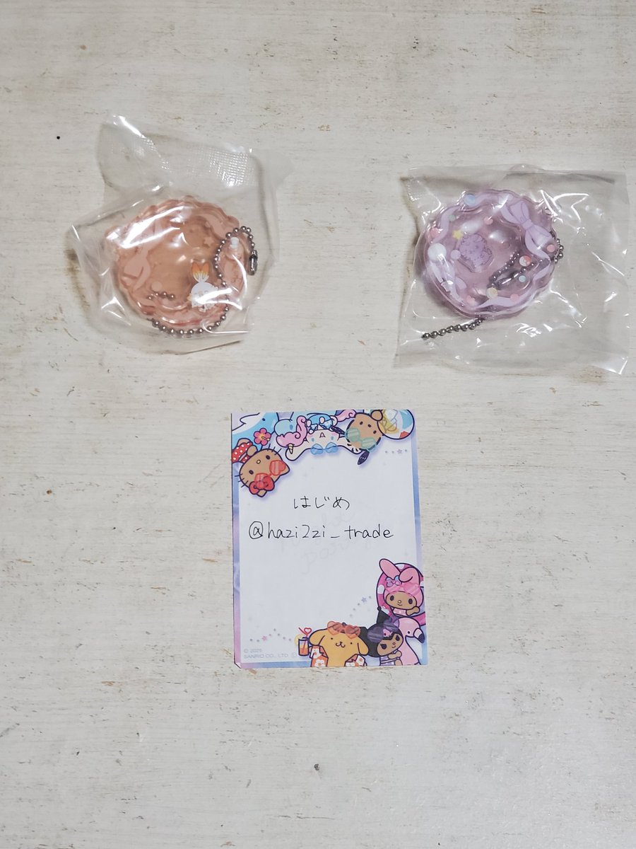 【交換】
ポケピース うごく♪アクリルチャームコレクション ~My Cuddly Friend~

譲)ヒバニー・ニャスパー
求)モクロー・ポッチャマ

郵送での交換📮
お気軽にお声かけくださいm(_ _)m