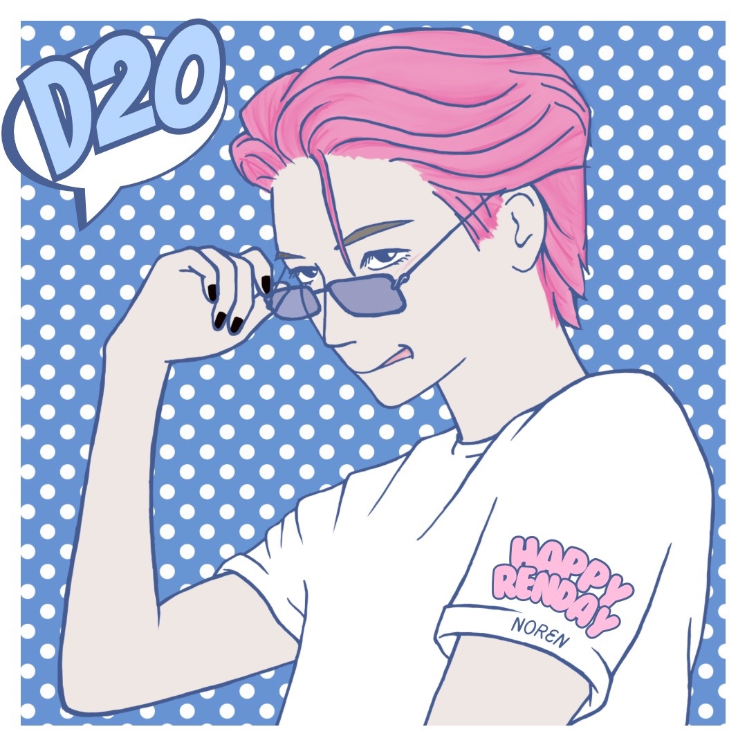 ﾟ* . 𝐇𝐑𝐃 𓃦 ∴｡・ *ﾟ ﾟ*｡・* 𝐮𝐧𝐭𝐢𝐥 𝟐𝟎 ♥ 🎨((のれん