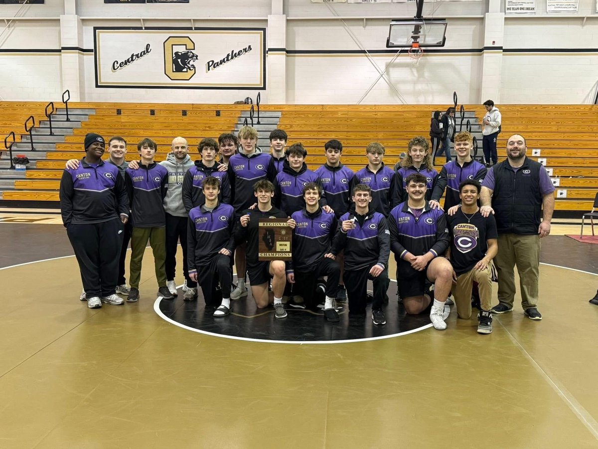 CantonActivity's tweet image. 🏆 4-Peat Regional Champions! 🏆

Congratulations to our Canton High School Wrestling Boys Team for claiming the 1A Regional Championship at Camp Point Central for the fourth year in a row! 💪🔥