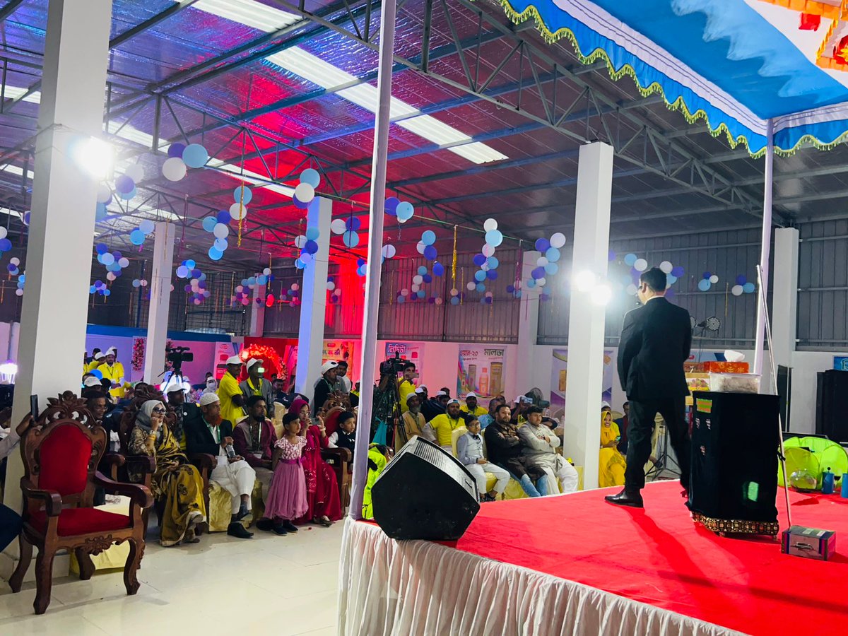 OmorSharif01's tweet image. 🤠Product Launching 🪄 Magic Show in Bangladesh🇧🇩.
🔍To know more, search Facebook or Google Images:- Product Promotion Magic Show of Dhaka Bangladesh/ Magician Bangladesh/ Magician in Bangladesh etc. #Product #Promotion #MagicShow #OmarSharif #MagicianDhaka #MagicianinBangladesh