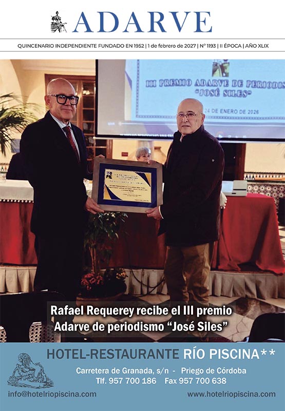 Ya está a la venta el ADARVE nº 1.193, del 1 de febrero de 2026 periodicoadarve.com/index.php?page…