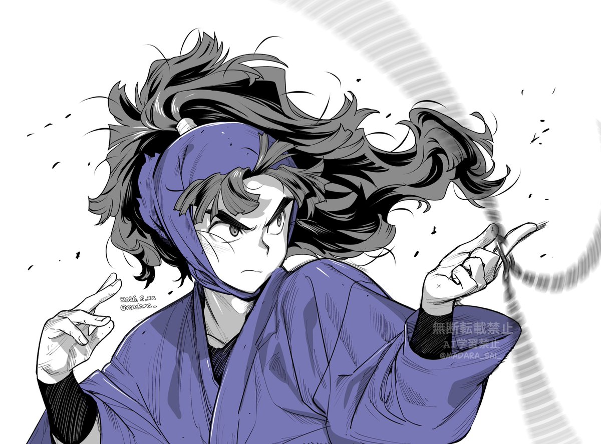 madara__sai_'s tweet photo. 🎋「後の二人はオレに任せろ！！」

たまには🎋谷でも描いてみよう！と思ったけど髪の毛が難しすぎるー！
漫画描いてる方々すごい https://t.co/PwJxacNIu2