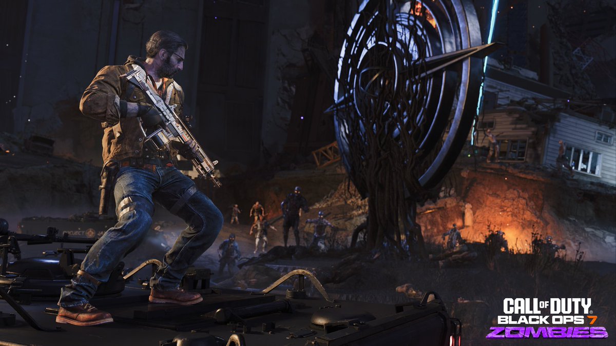 🔴 Mars, la nouvelle map survie pour #BlackOps7 Zombies disponible à la Saison 2.