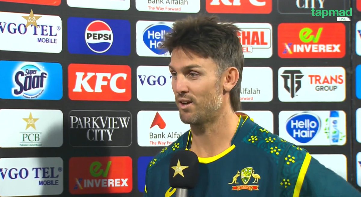 _FaridKhan's tweet image. Mitch Marsh said "Pakistan outplayed us throughout the series. We want to thank Pakistan for hosting us and we want to thank the crowd once again. Well done, Pakistan" 💚 #PAKvAUS #tapmad