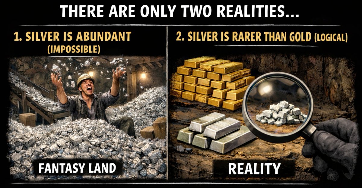 WallStreetSilv's tweet photo. Silver is more rare than gold. 
A series of non-coincidences crashed the price just as JPMorgan closed out their shorts. 
The time to go all in Silver is now. https://t.co/DNp6trghWo