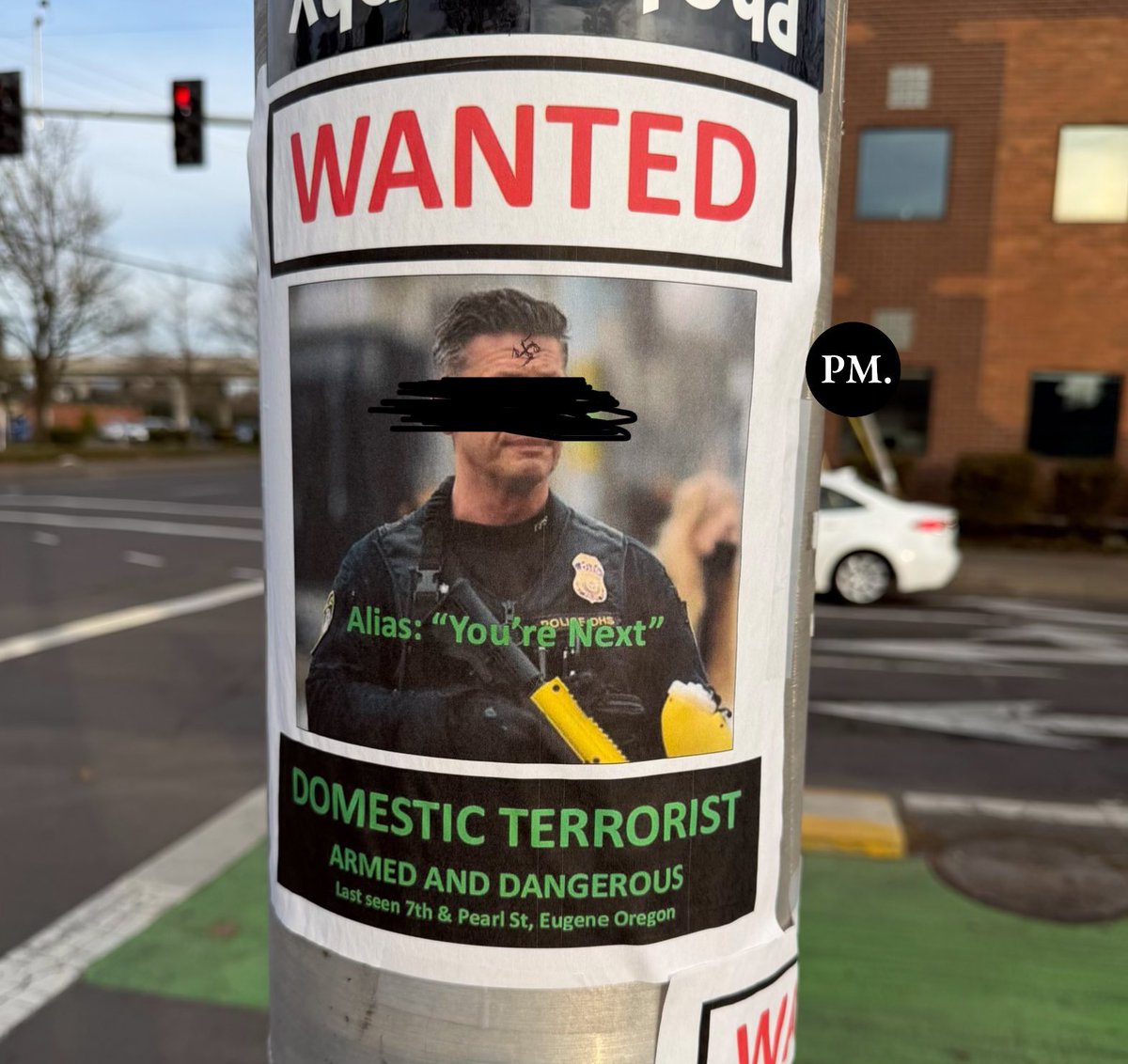 "Why do ICE agents wear masks?!?"