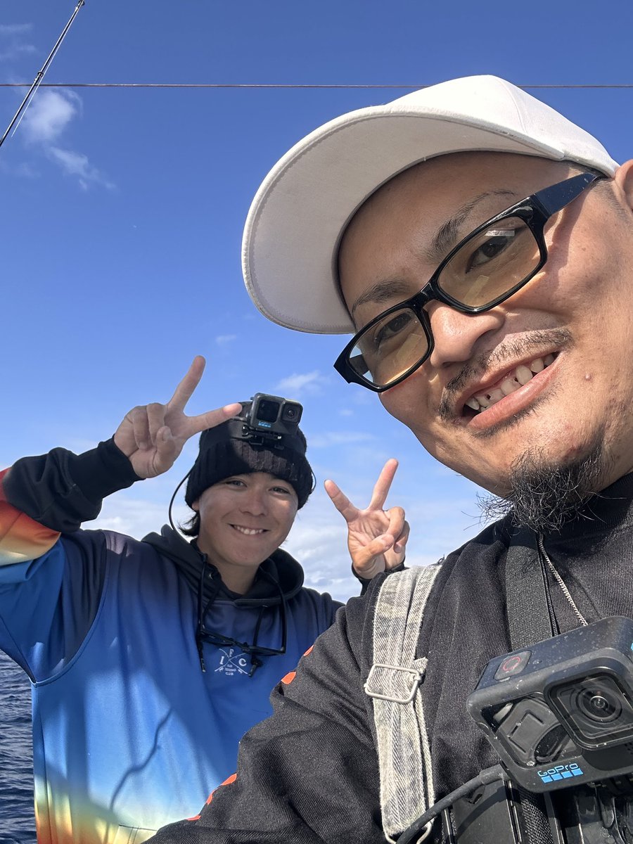masuo_gold's tweet photo. 先日、#ハイサイ探偵団 のロケで #PREDGE のジギング試釣に参加しました。コンスタントに釣れてよかったです。配信お楽しみにです😊 https://t.co/Dp3RVTSJYt