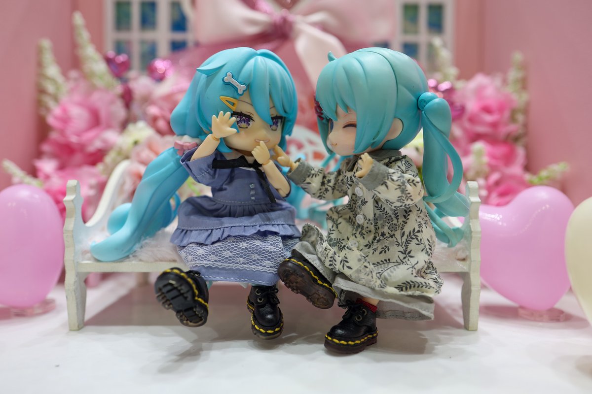 #深夜のねんどろ撮影60分一本勝負
2/1【ふたり】
ふたりのベストショット