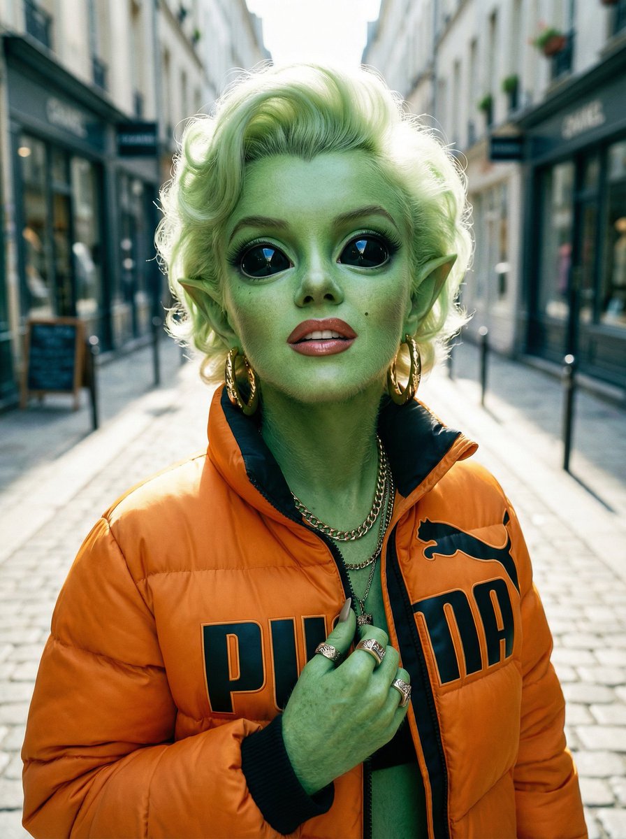 Alien streetwear output