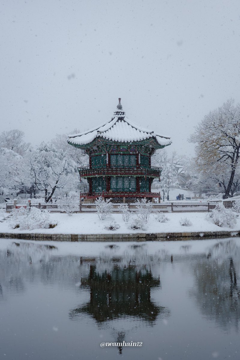 눈 온다는 소식에 궁궐 갔던 기록 꺼내보기❄️
눈 오는 날의 궁궐은 참 고요하고 아름다워요🌨️