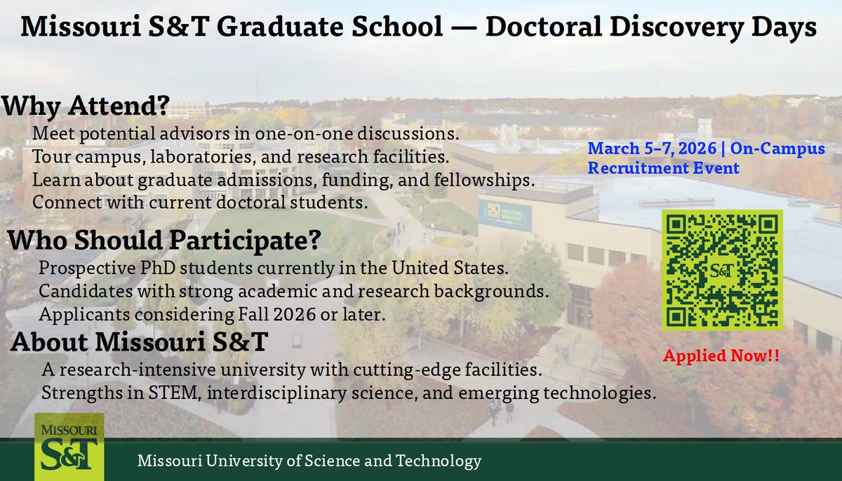 Missouri S&T Chemistry tweet media