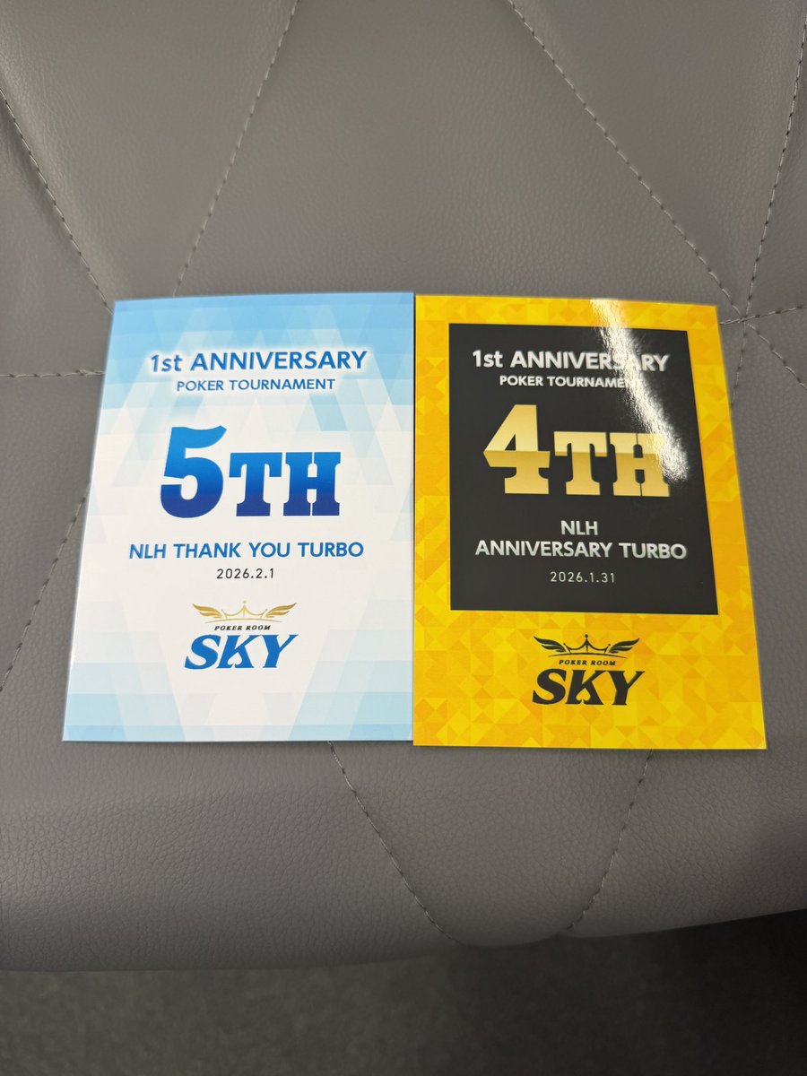 リッキーPoker room SKY tweet media