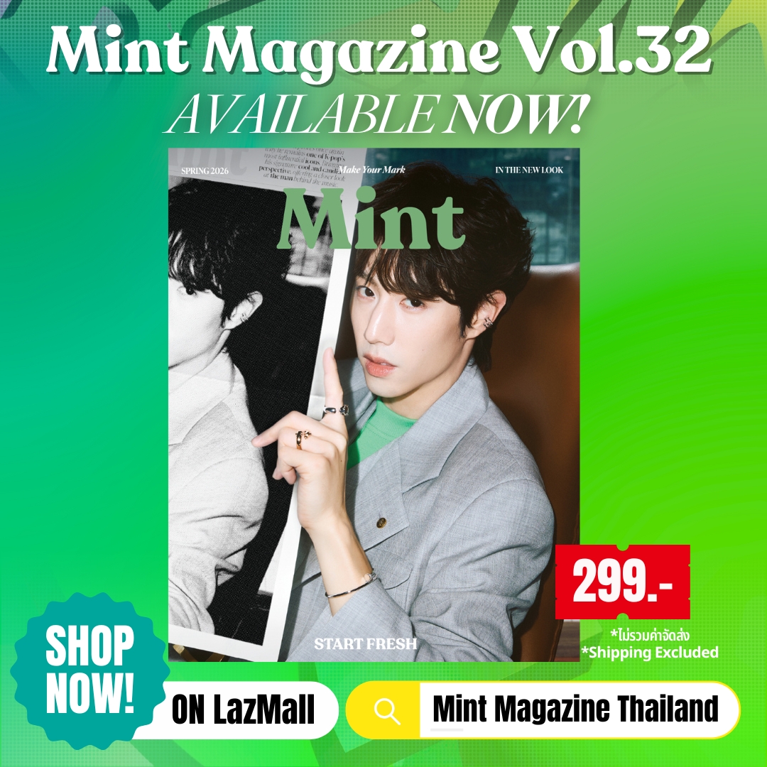 mintmag_th's tweet photo. ✨เปิดจำหน่ายแล้ว! #MintVol32 ฉบับใหม่ หน้าปก MARK TUAN ราคาเล่มละ 299 บาท* สั่งซื้อได้ทาง LazMall: Mint Magazine Thailand เท่านั้น (นิตยสารพร้อมส่ง) *ราคาไม่รวมค่าจัดส่ง 

🛒 Shop Now! >> https://t.co/WaOfm4WCSN

💚 [คอนเทนต์ภายในเล่ม]
#MintCover - MARK TUAN
#MintTalk - EARTH-MIX-JOSS-GAWIN-AOU-BOOM
#MintSixPack - NAY PERSES
#MintHangOut - OFF-GUN-DEW

#MarkTuanxMintMagTH    
#MintVol32
#MintMagTH 

*สำหรับผู้ที่ต้องการ Pre-Order สั่งซื้อนิตยสาร #MintVol32 จำนวนมาก ติดต่อทางอีเมล mintmag.th@gmail.com (จัดส่งในประเทศไทยเท่านั้น)

*Those who want to Pre-Order Mint Vol.32 in bulk, please contact mintmag.th@gmail.com (Ship in Thailand ONLY)