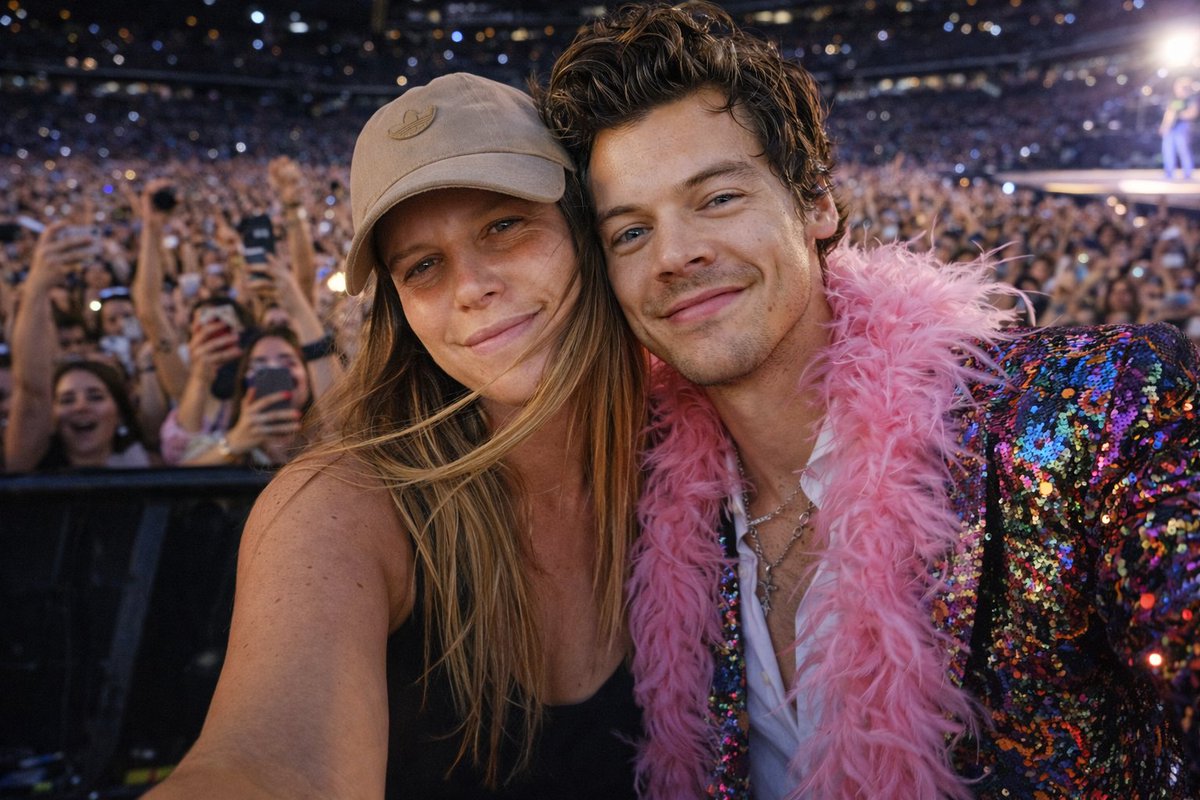 meloguelman's tweet photo. HB @Harry_Styles 🎉🪩🍉🤍 https://t.co/otbf9QqYJw